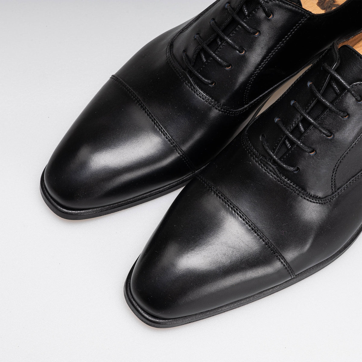 Volzak 5345 leather shoe Black