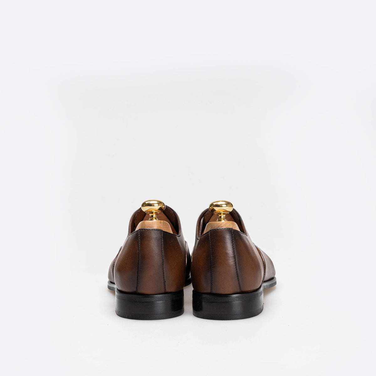 Volzak 5344 chaussure en cuir Marron Vintage