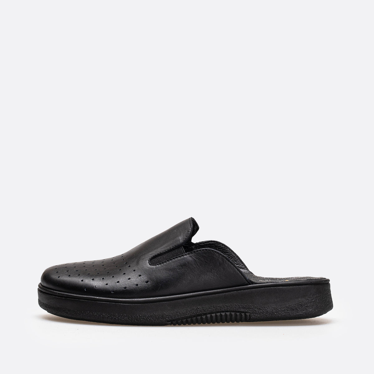 Volzak 5400 Sabot en cuir Noir