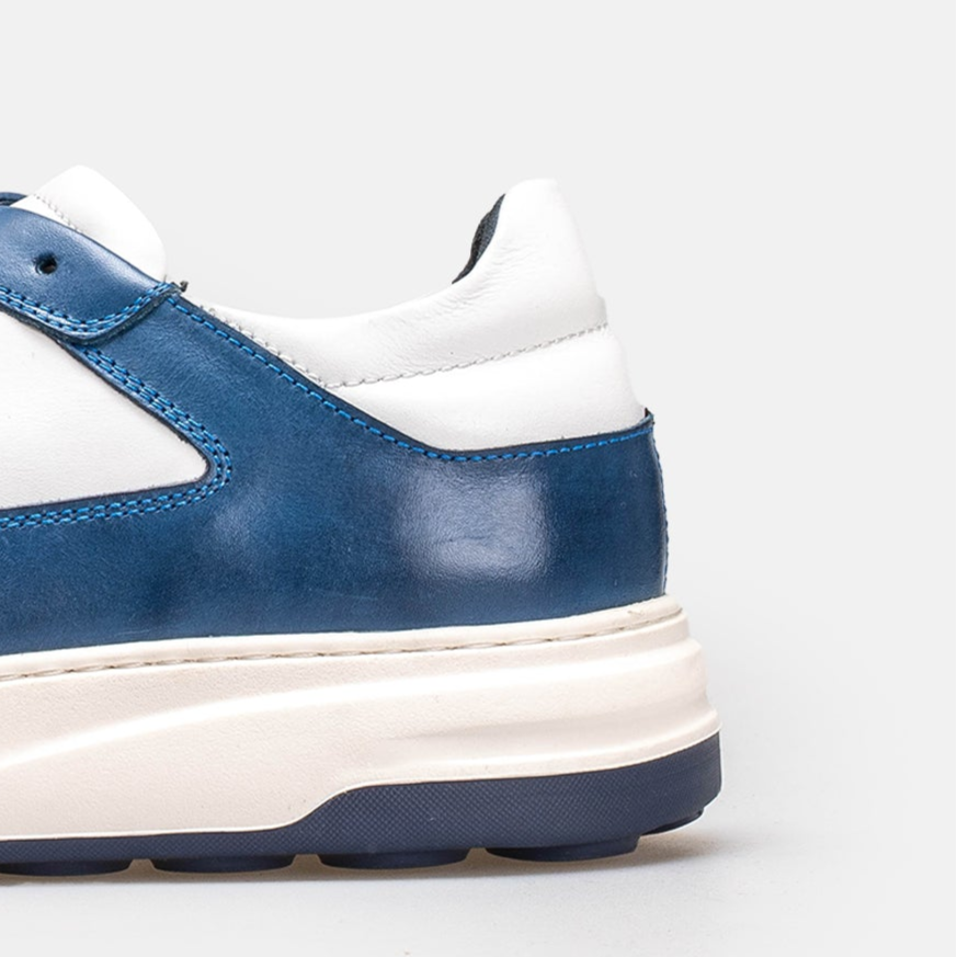Volzak 6095 leather sneaker Blue