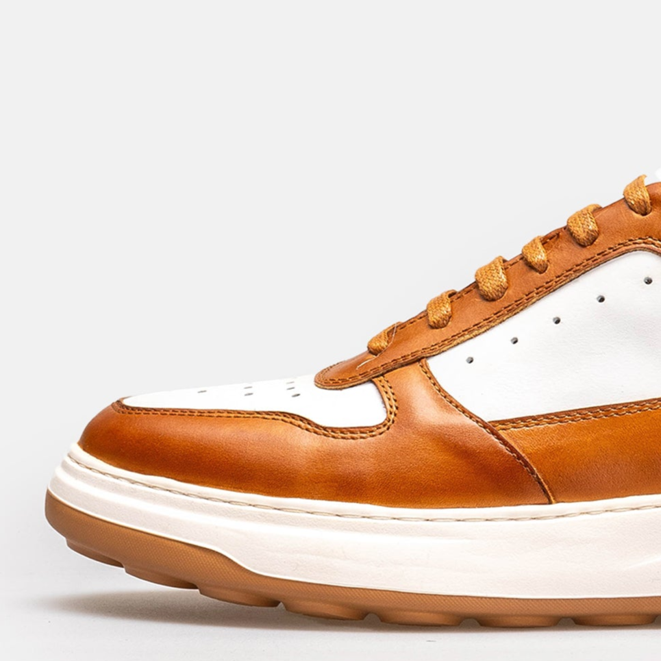 Volzak 6095 Camel leather sneaker