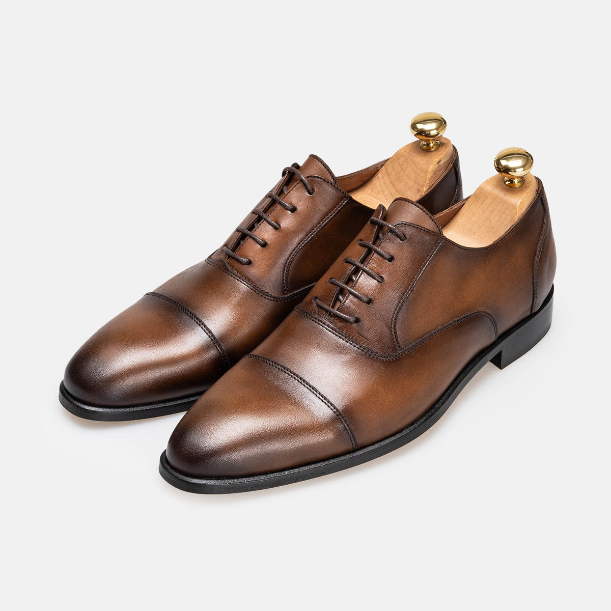 Volzak 5345 Vintage Brown Leather Shoe