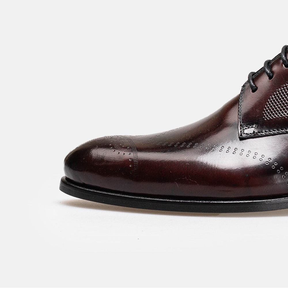 Volzak 5343 Bordeaux Demaskable Leather Shoe