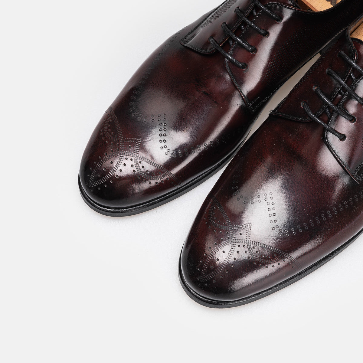 Volzak 5343 Bordeaux Demaskable Leather Shoe