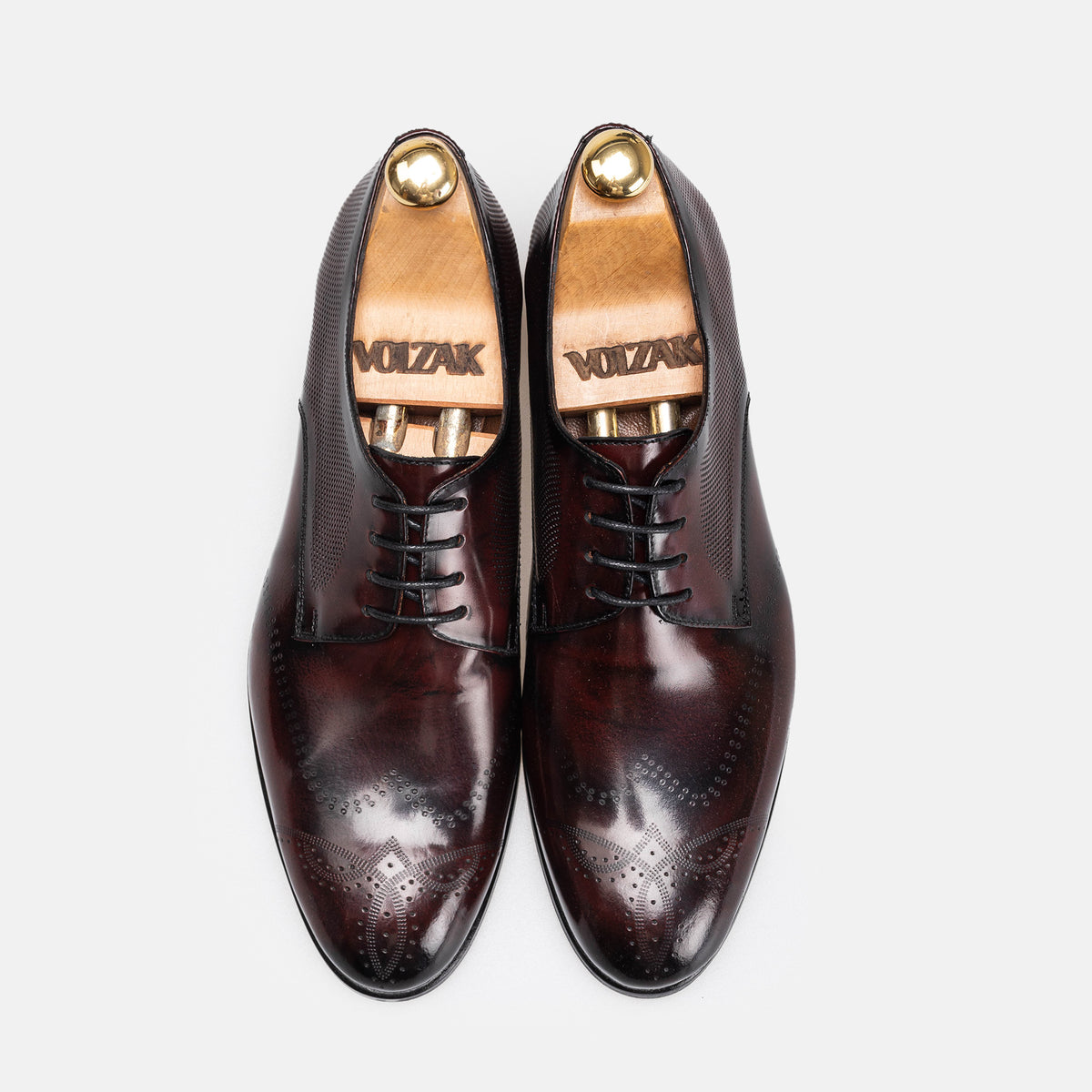 Volzak 5343 Bordeaux Demaskable Leather Shoe