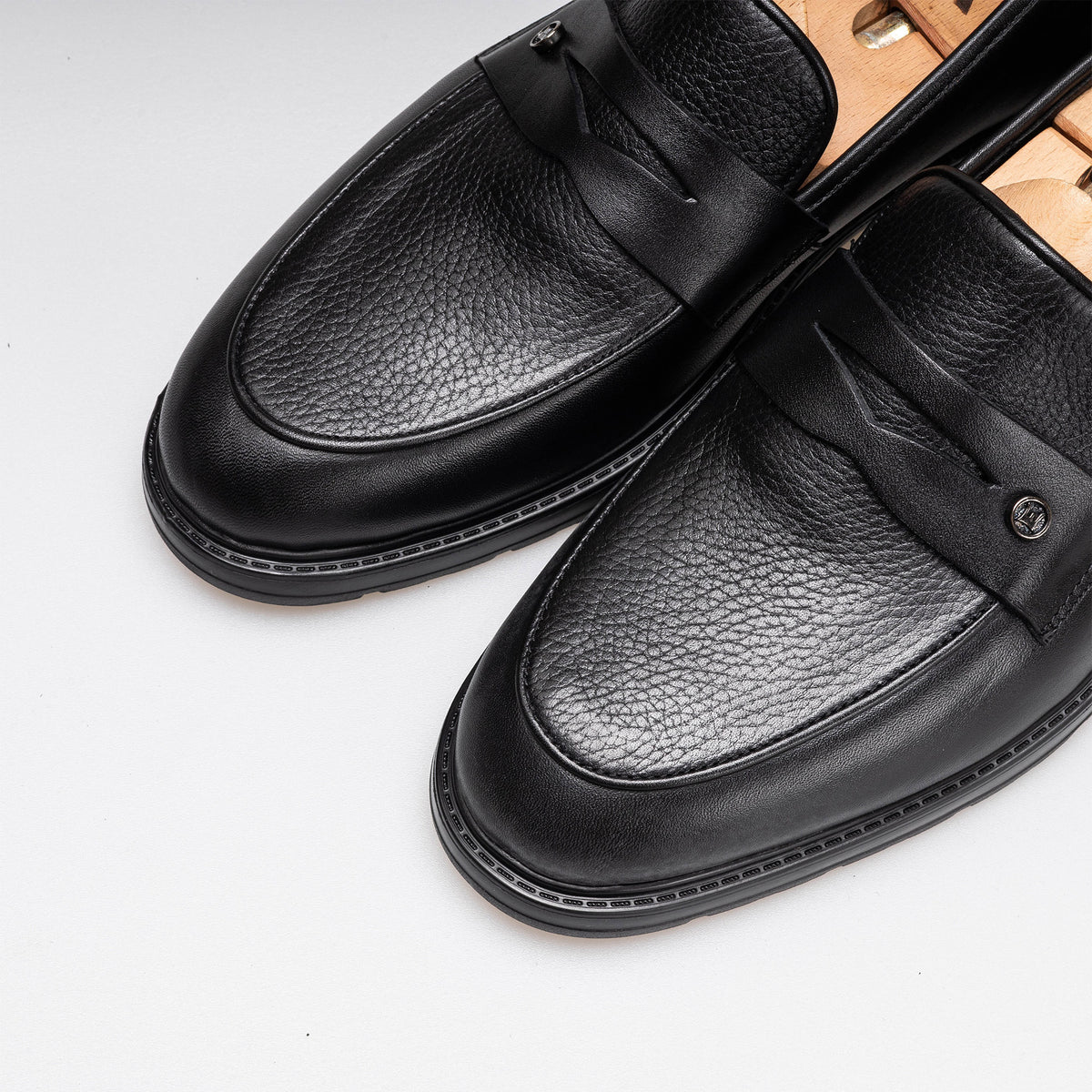 Volzak 2149 chaussure en cuir Noir