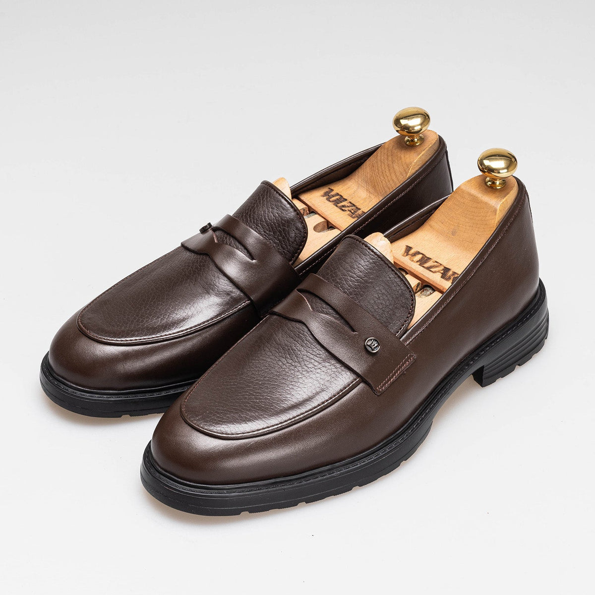 Volzak 2149 Brown leather shoe