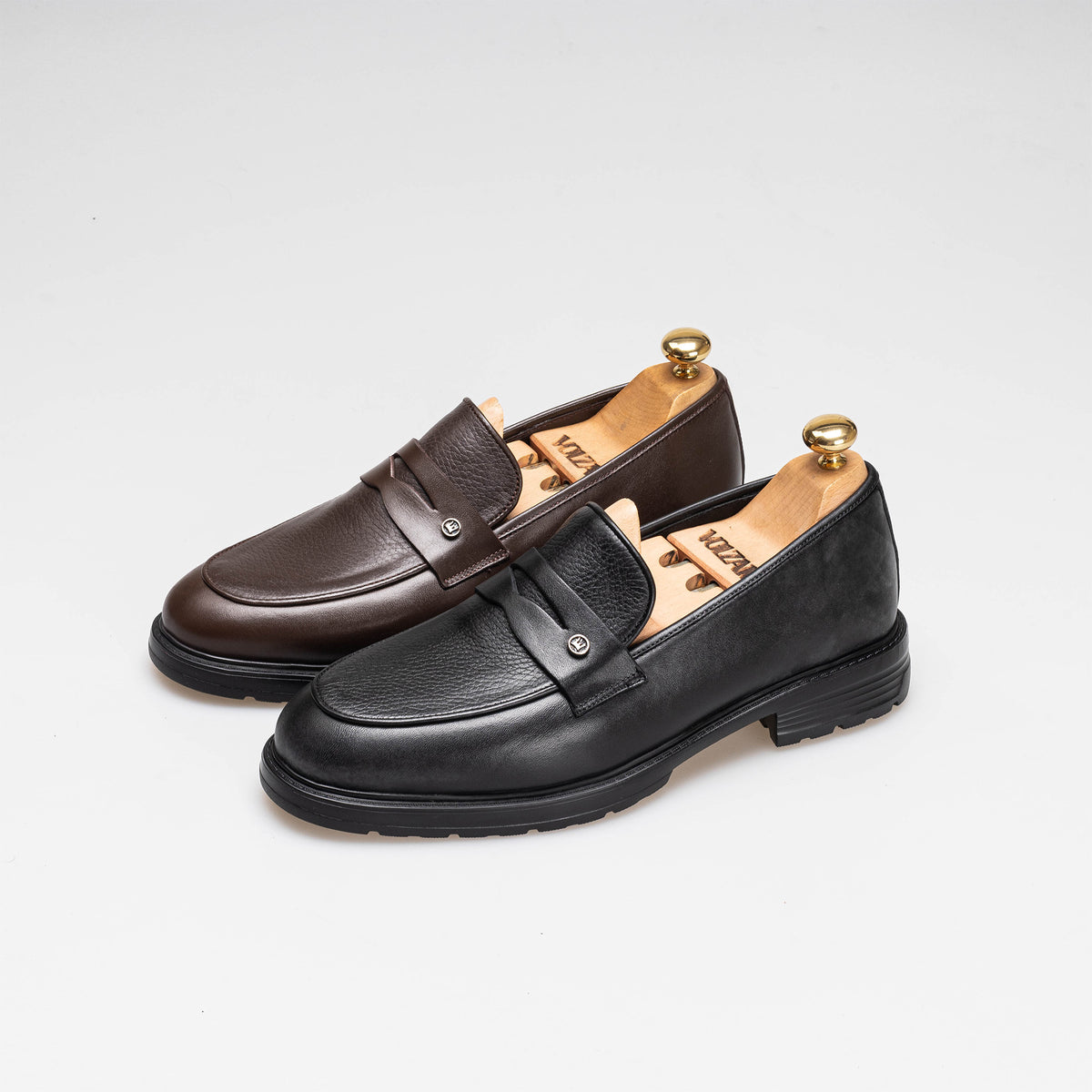 Volzak 2149 chaussure en cuir Noir