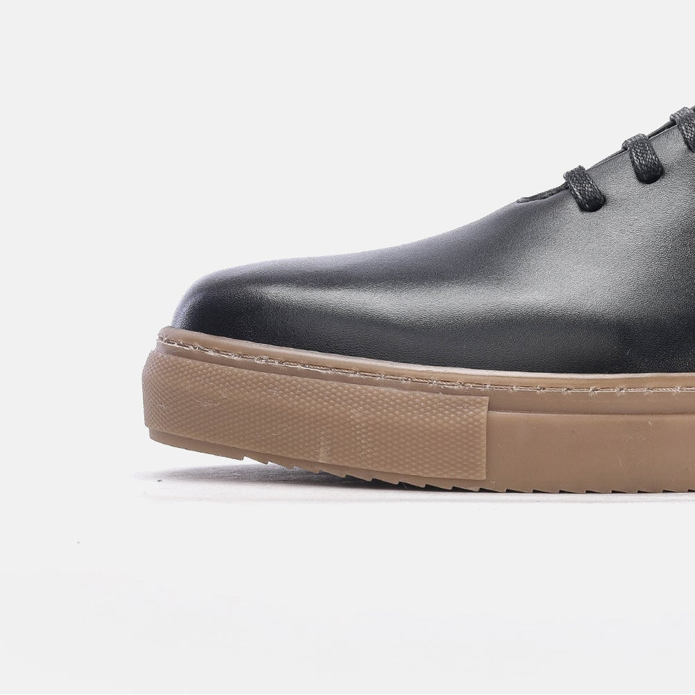 Volzak 5168 black leather shoe
