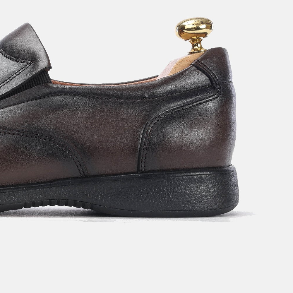 Volzak 5163 brown leather shoe