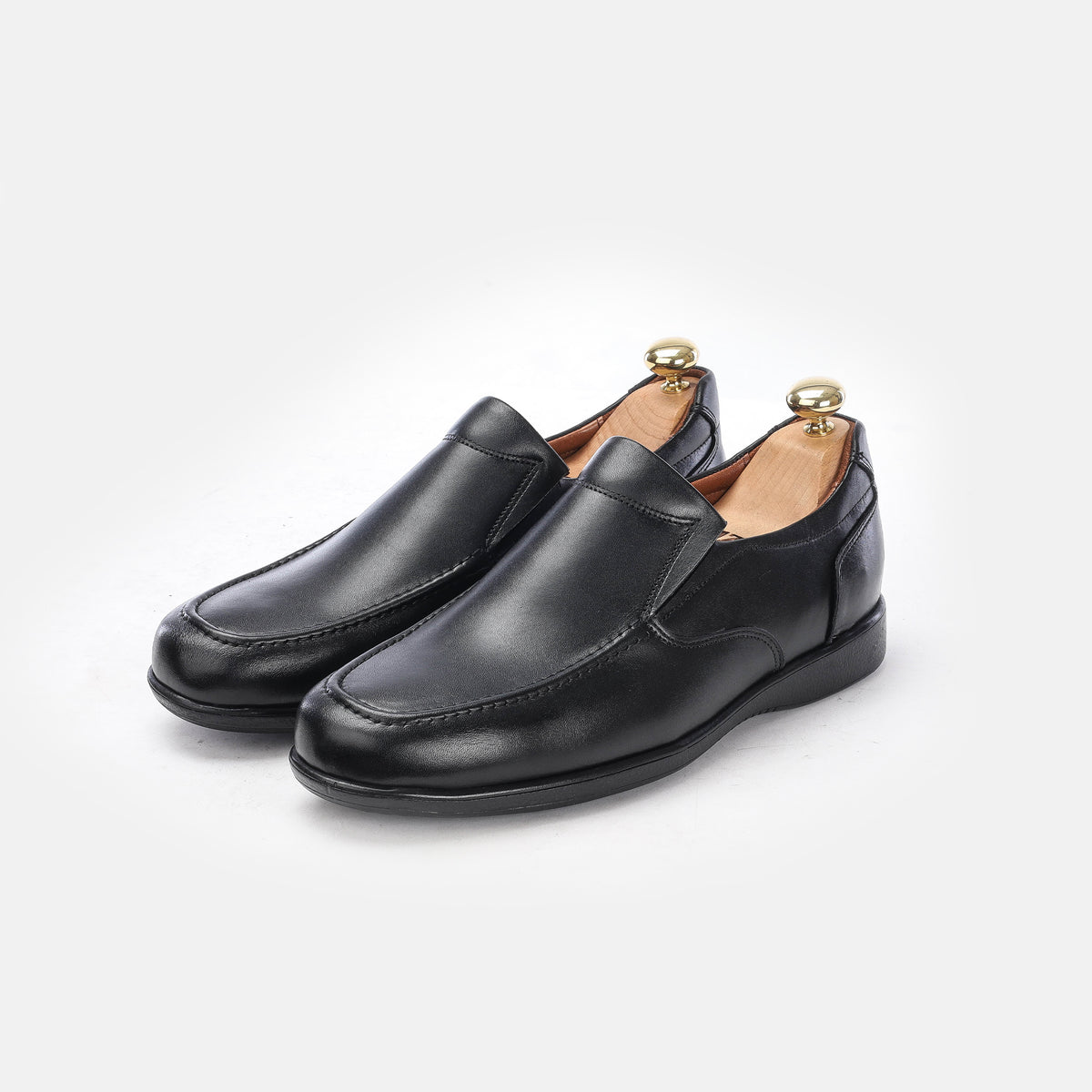 Volzak 5163 black leather shoe