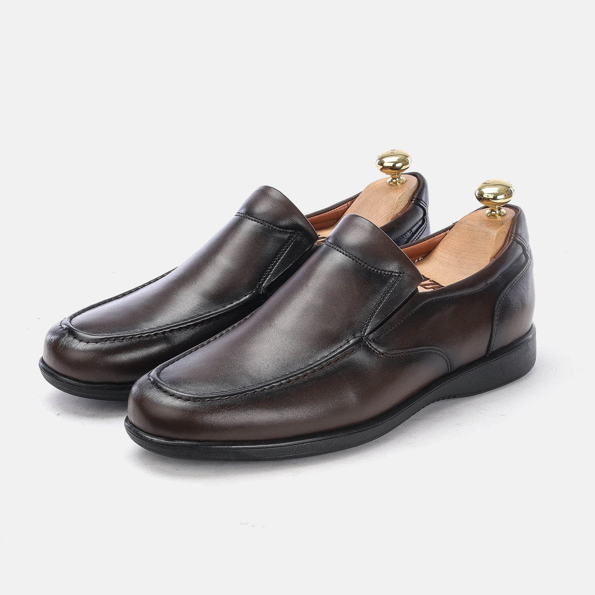 Volzak 5163 brown leather shoe