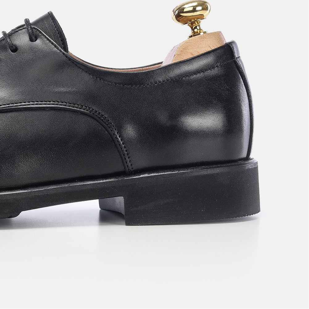 Volzak 5165 black leather shoe