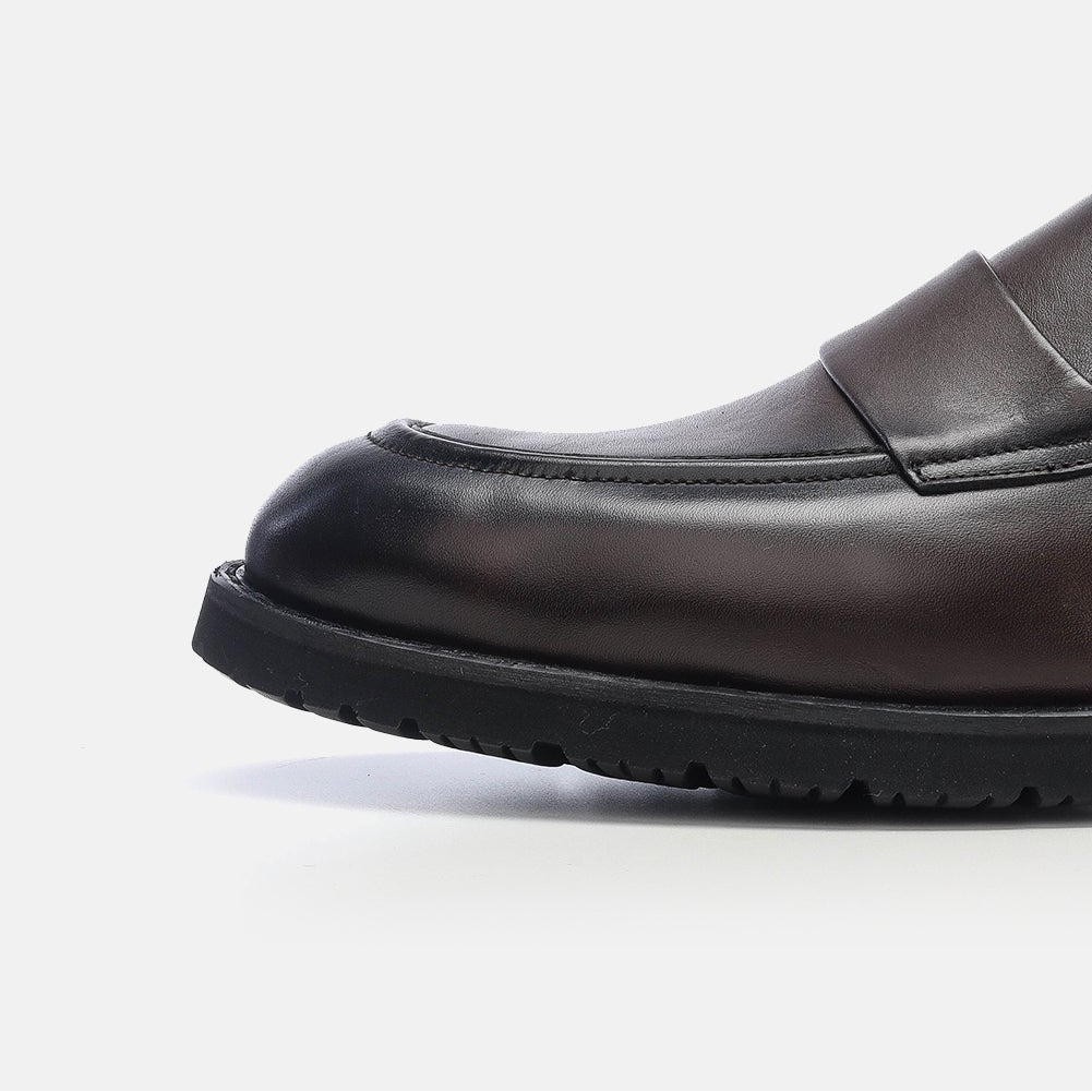 Volzak 5162 brown leather shoe