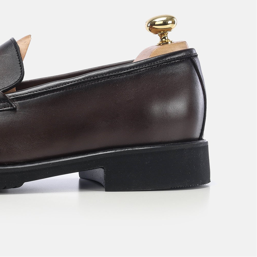 Volzak 5162 brown leather shoe