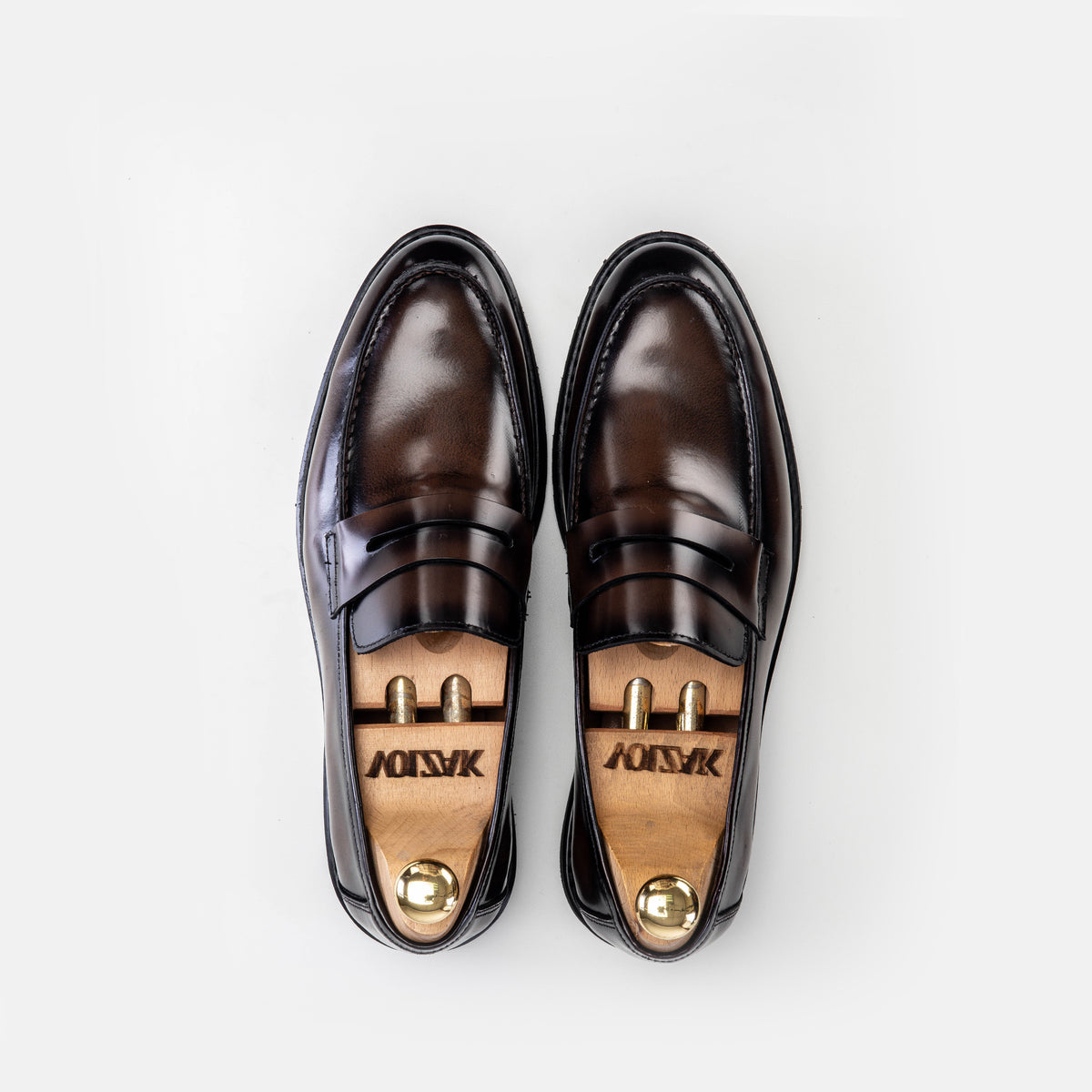 Volzak 5157 brown removable leather moccasin