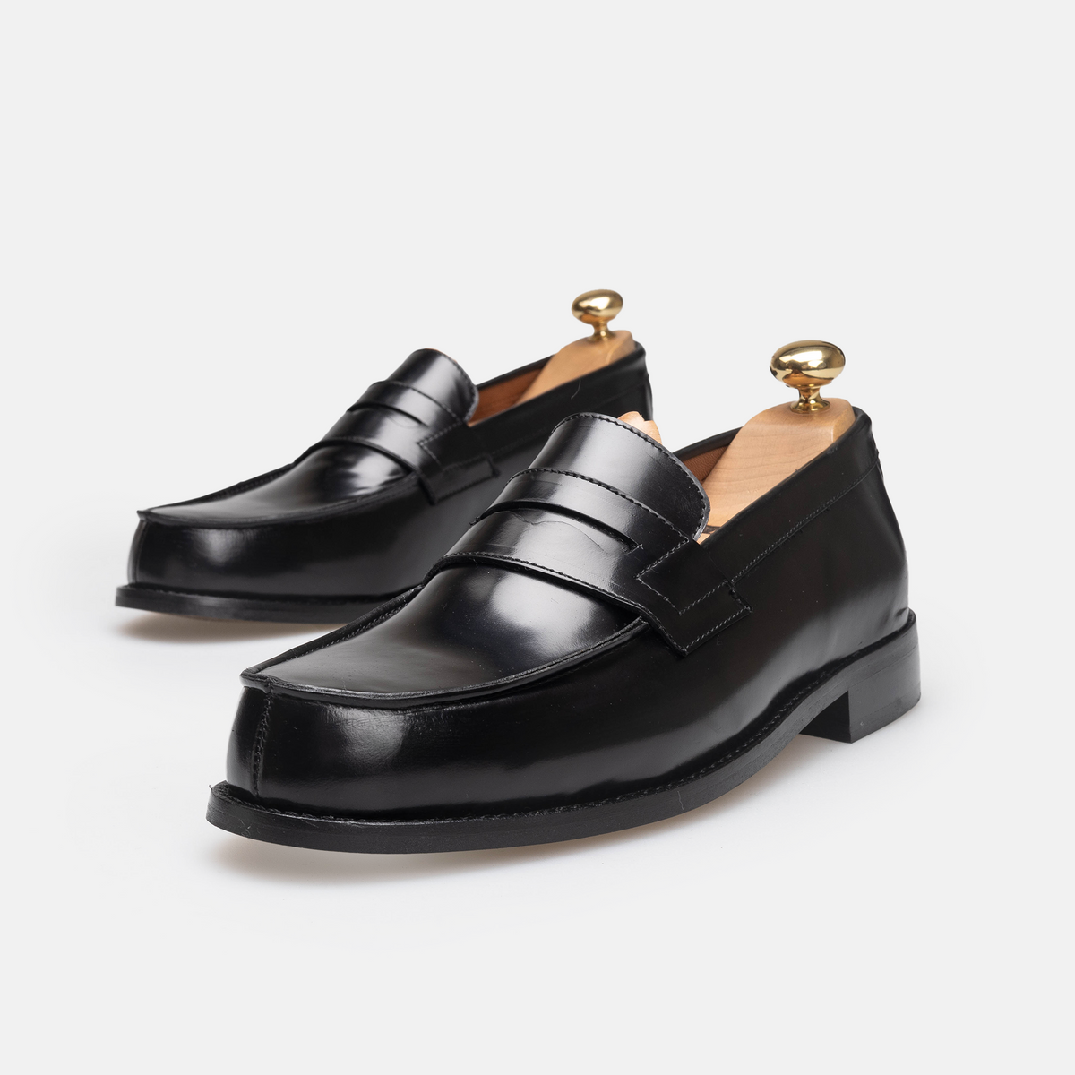 Volzak 5350 Black Demaskable Leather Shoe