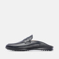 Volzak 5172 Black Leather Mule