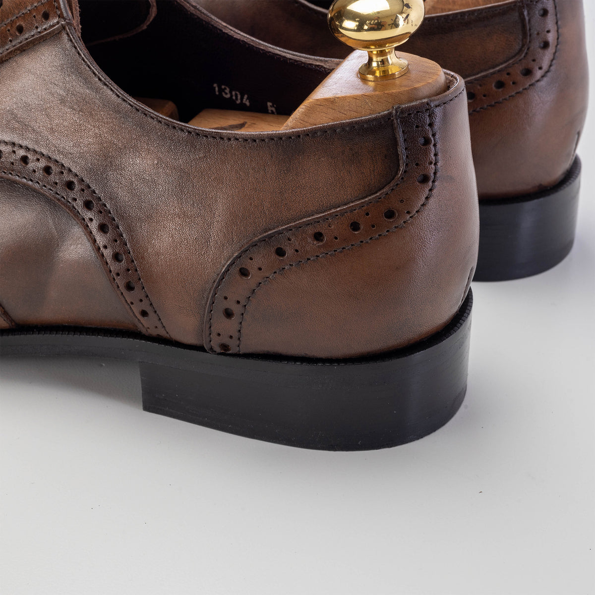 Volzak 1304 Chaussure en cuir Marron vintage