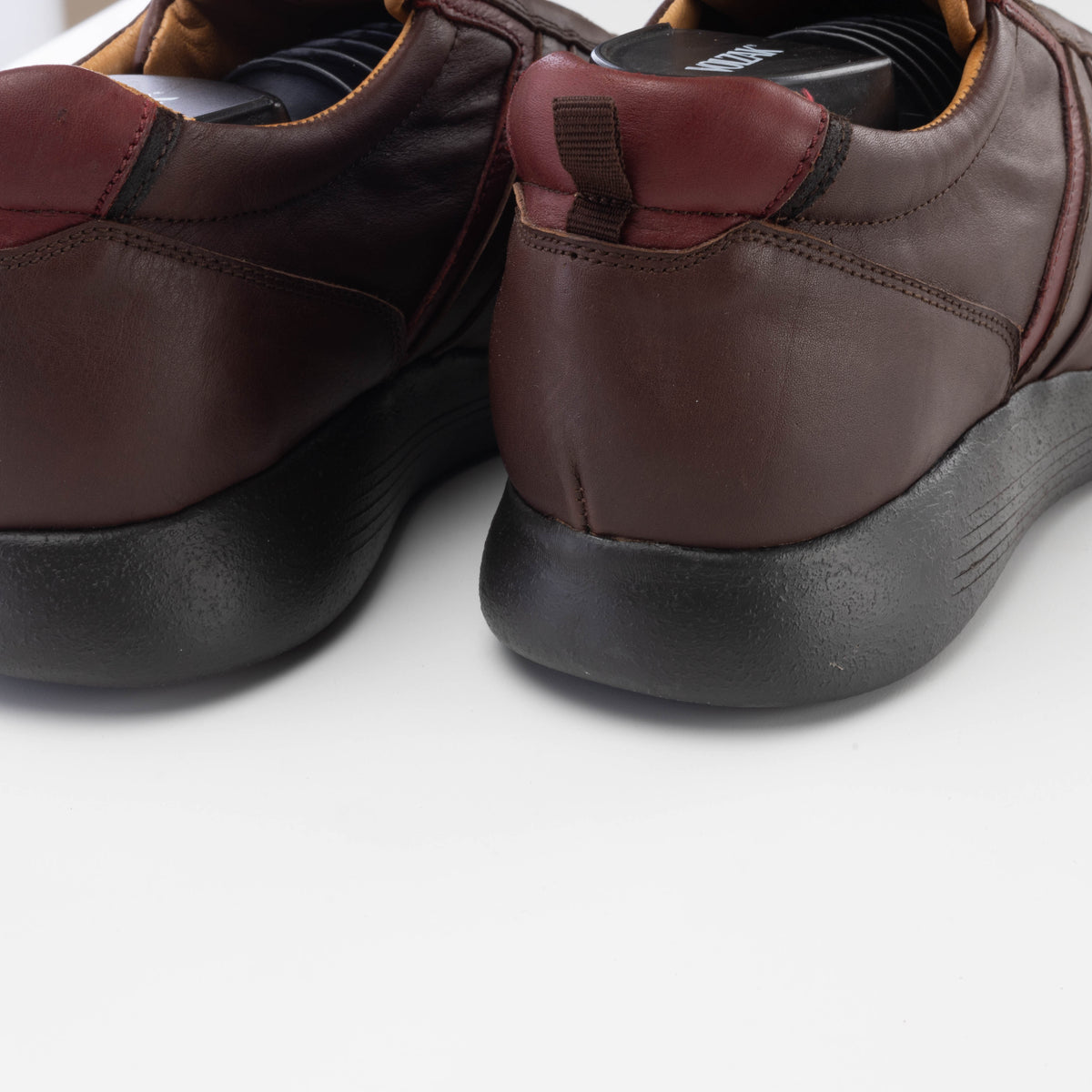 Volzak 586 Espadrille en cuir marron
