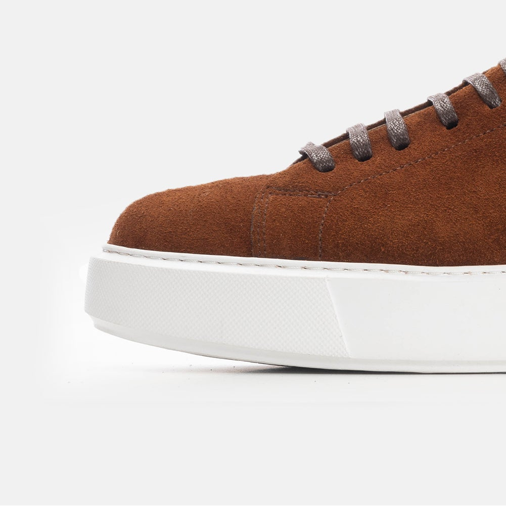 Volzak 5177 camel suede sneaker