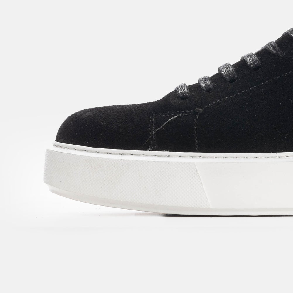 Volzak 5177 black suede sneaker