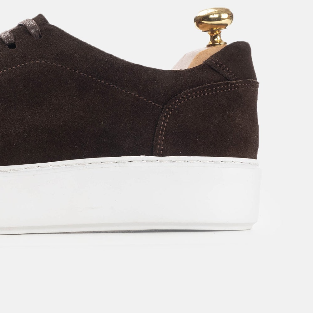Volzak 5177 brown suede sneaker