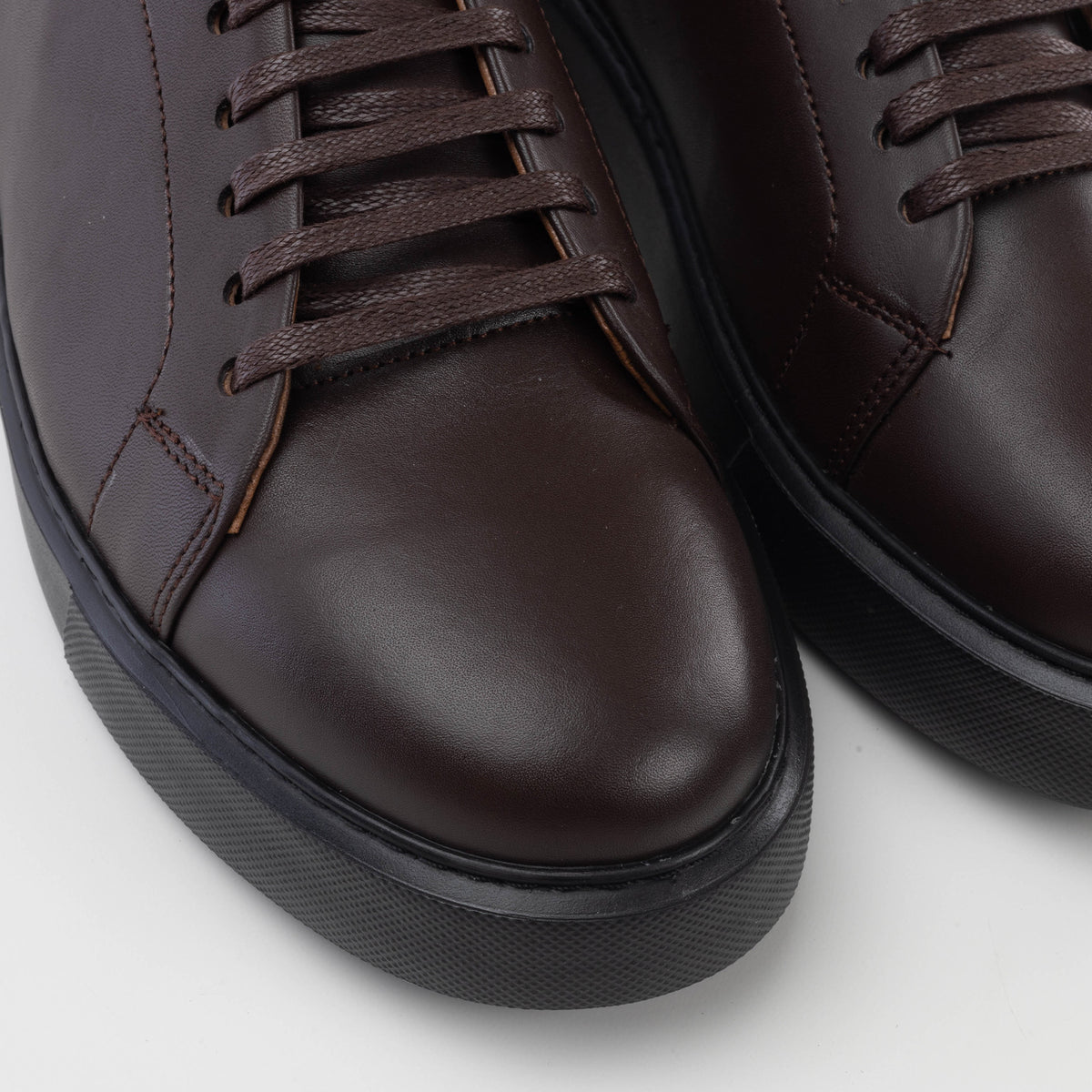 Volzak 5177 S brown leather sneaker