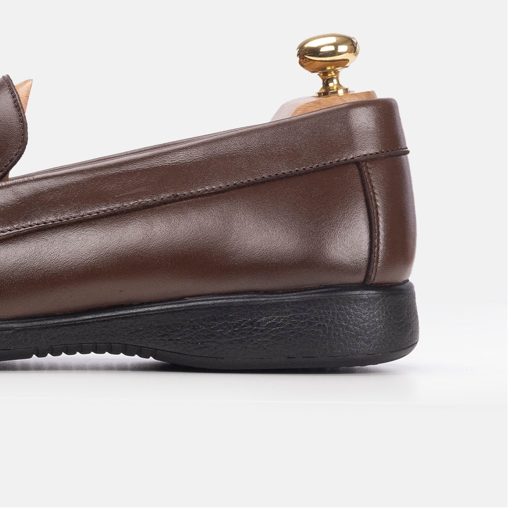 Volzak 5205 Brown Leather Moccasin