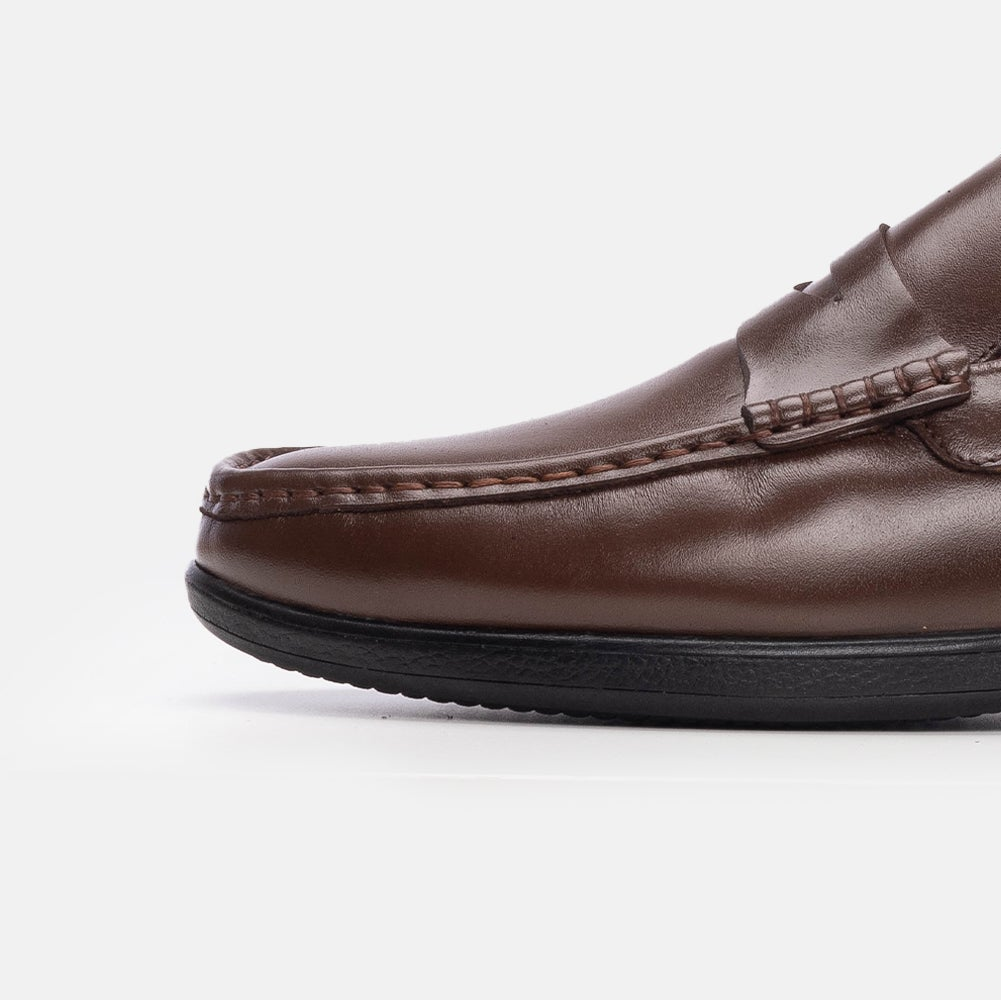 Volzak 5205 Brown Leather Moccasin