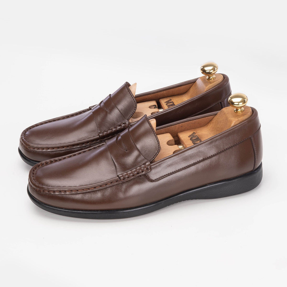 Volzak 5205 Brown Leather Moccasin