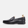 Volzak 5205 Black Leather Moccasin