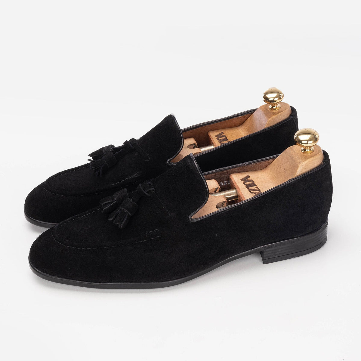 Volzak 5208 black suede shoe