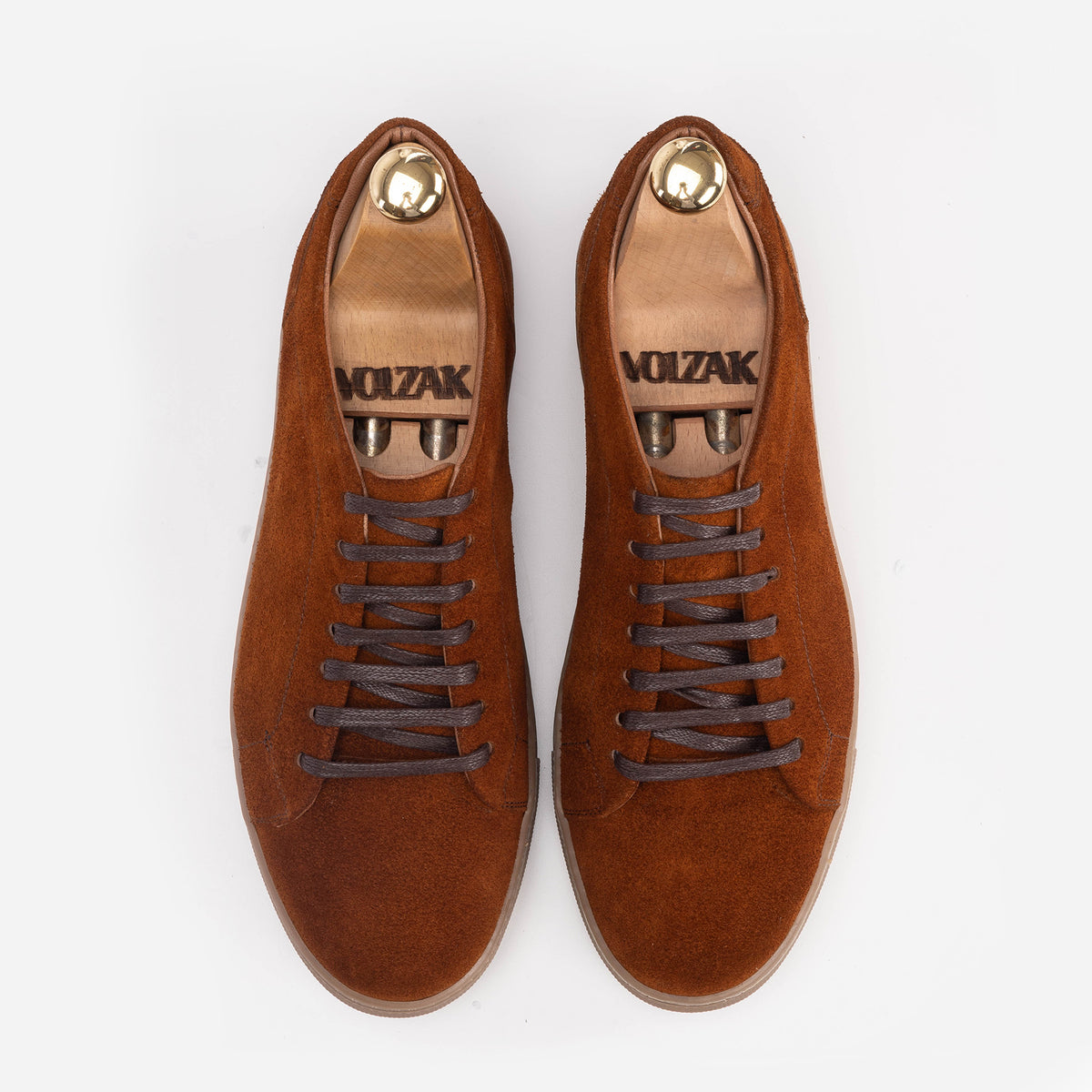 Volzak 5206 camel suede sneaker