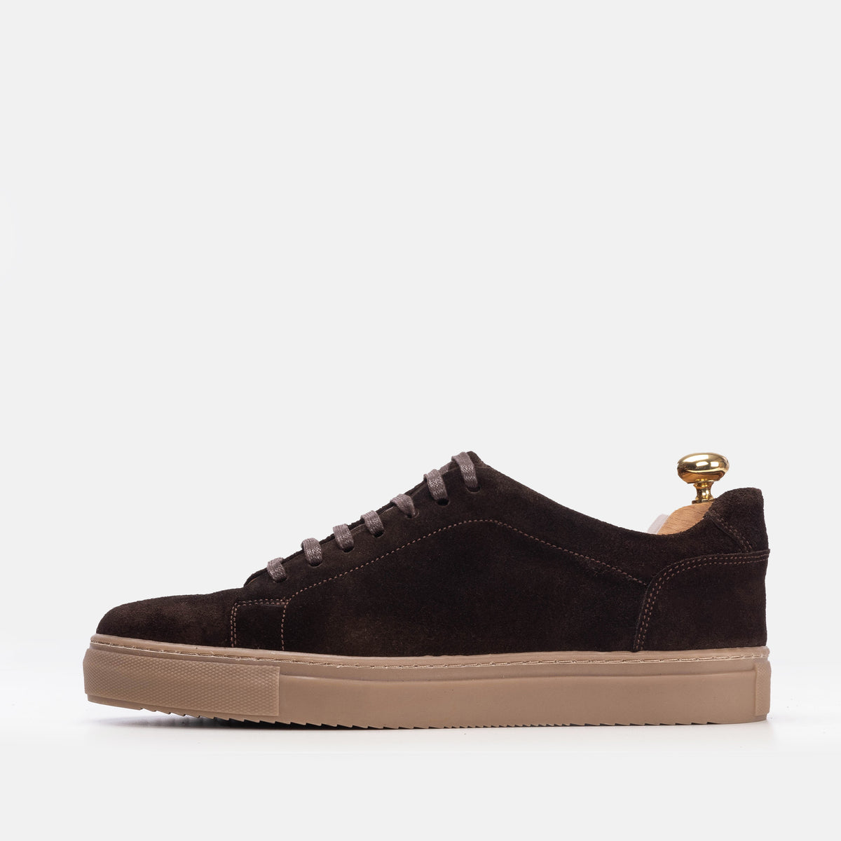 Volzak 5206 brown suede sneaker