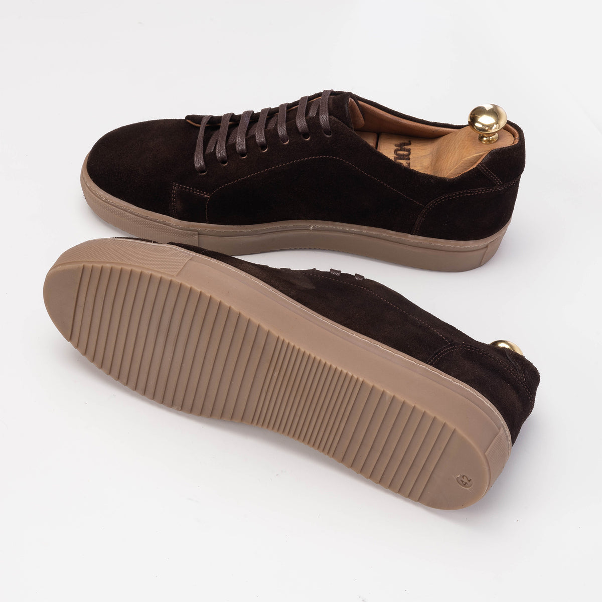 Volzak 5206 brown suede sneaker