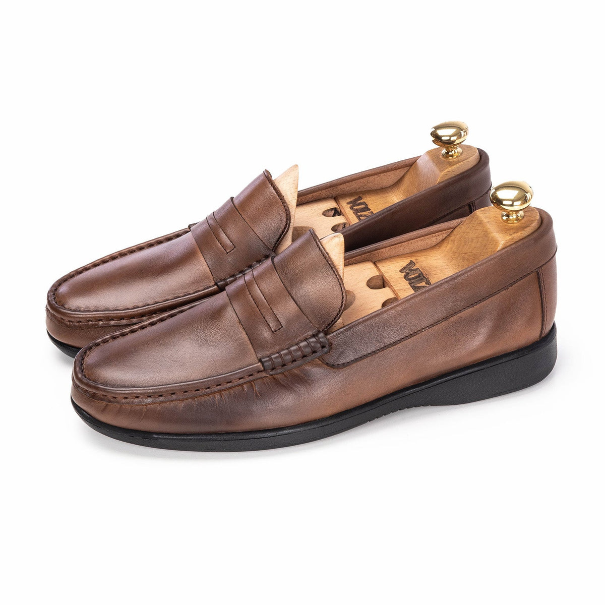 Volzak 5212 Vintage Brown Leather Shoe