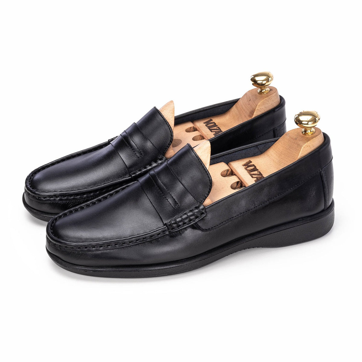 Volzak 5212 Black Leather Shoe