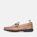 Volzak 5213 Beige Leather Moccasin