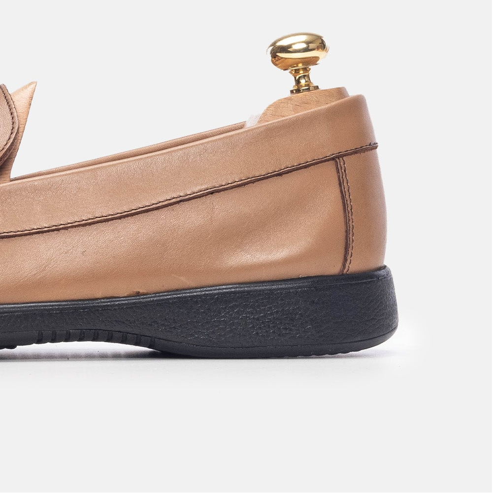 Volzak 5213 Beige Leather Moccasin