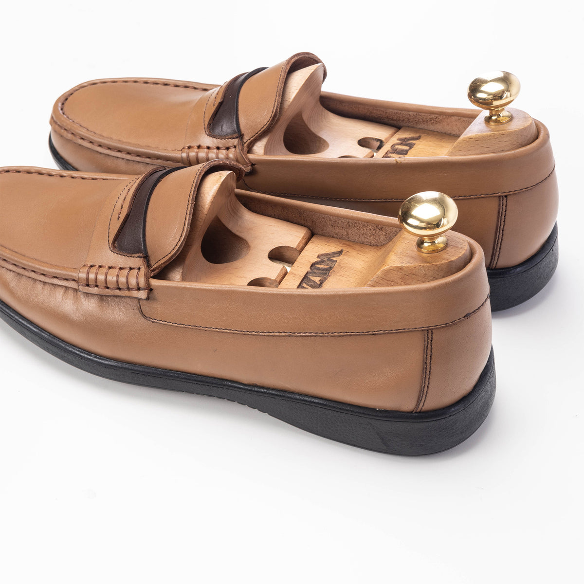 Volzak 5213 Beige Leather Moccasin