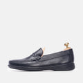 Volzak 5213 Black Leather Moccasin