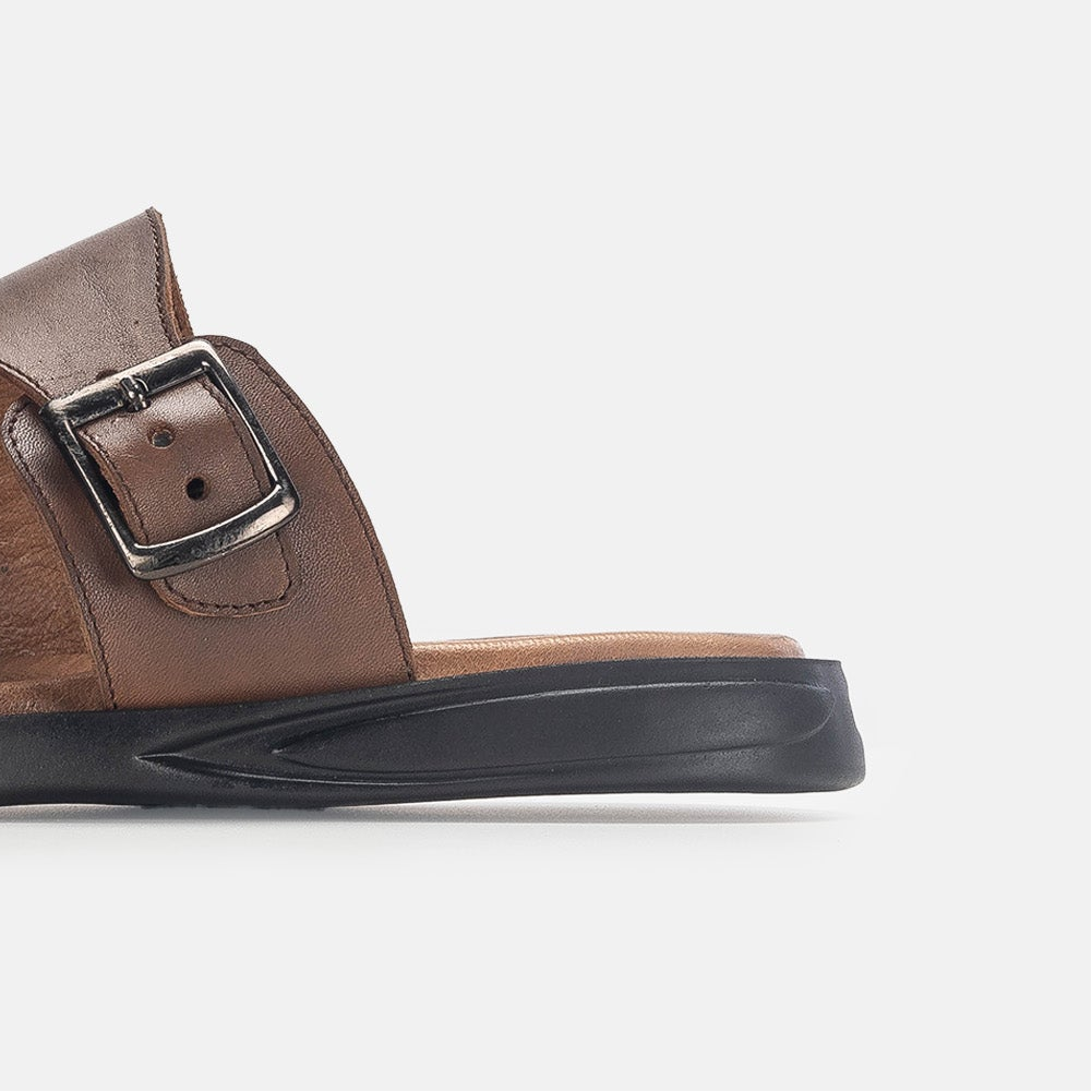 Volzak 5135 S Vintage Brown Leather Sandal