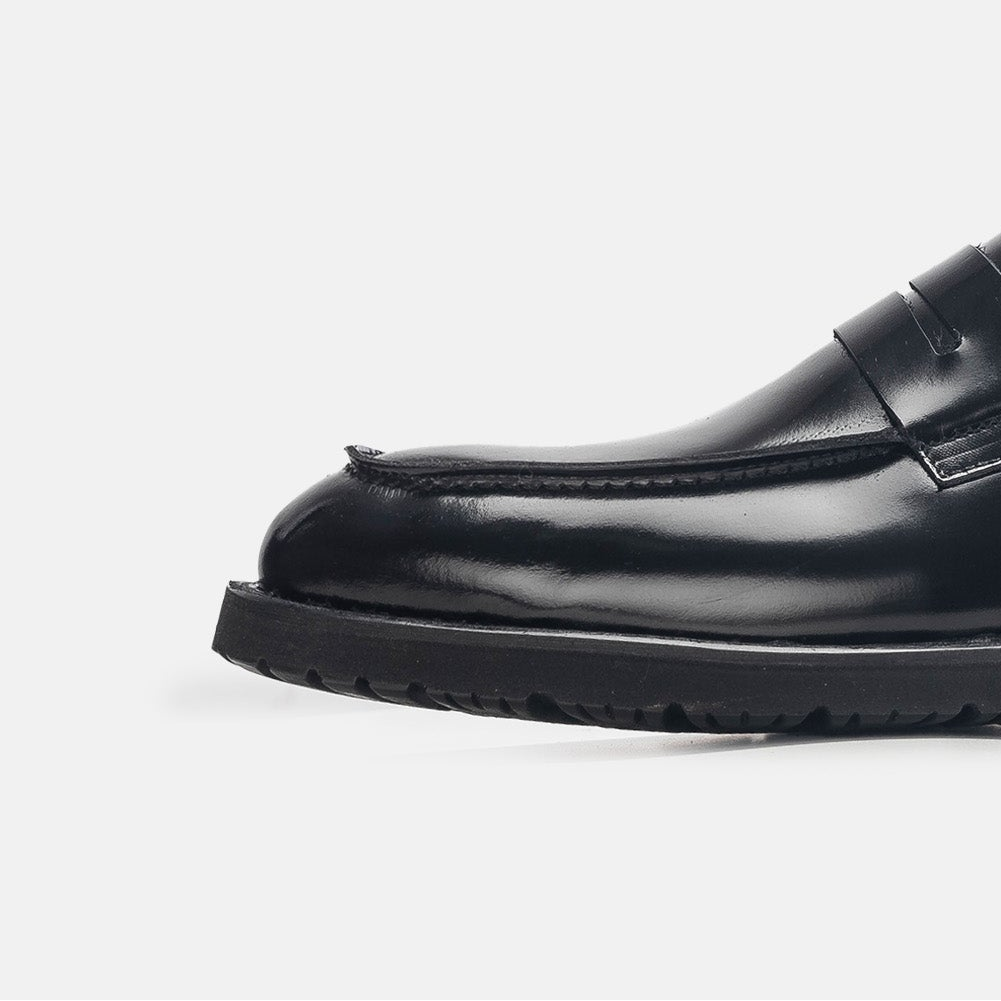 Volzak 5164 black leather shoe