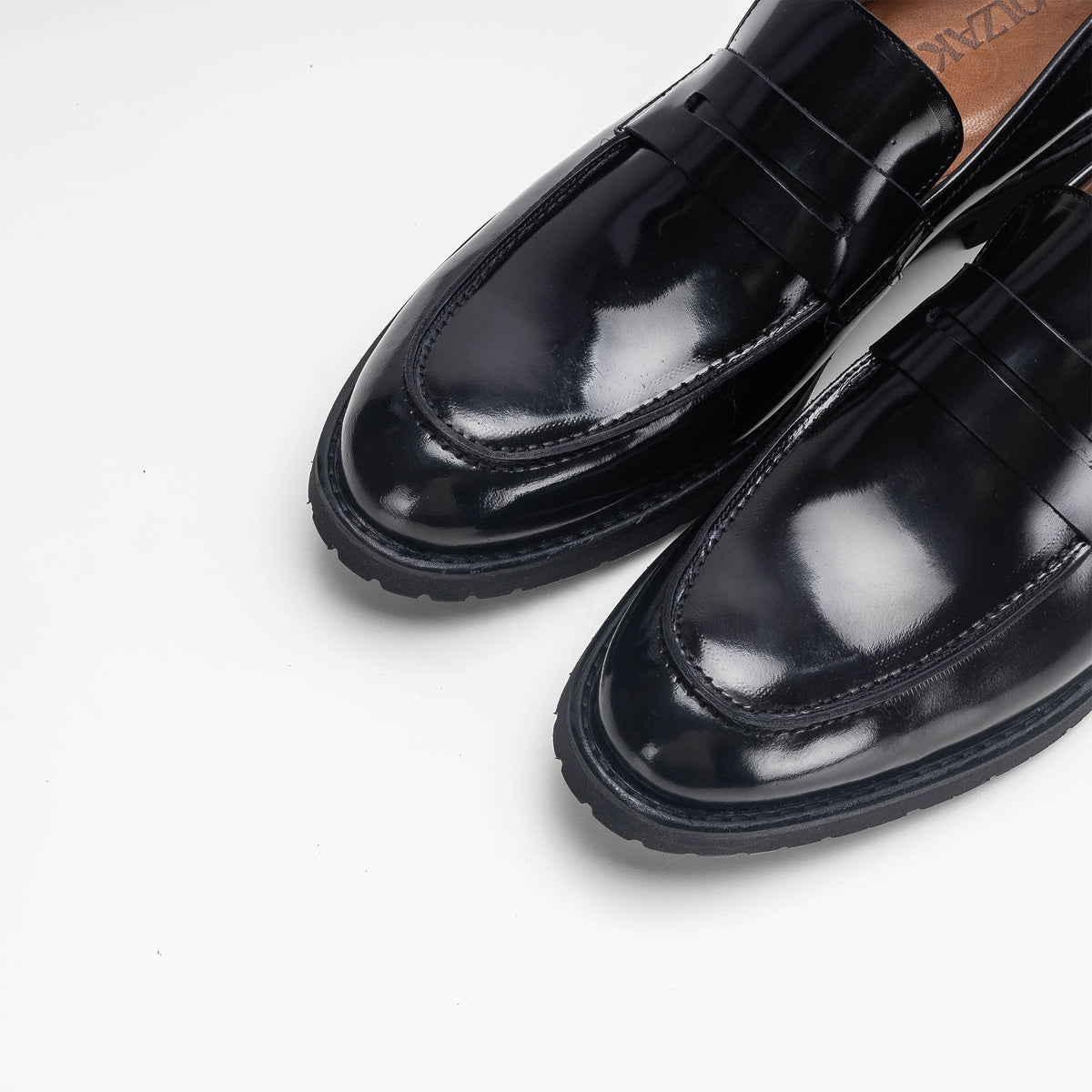 Volzak 5164 black leather shoe