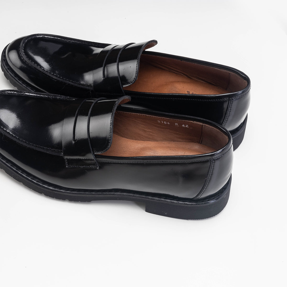Volzak 5164 black leather shoe