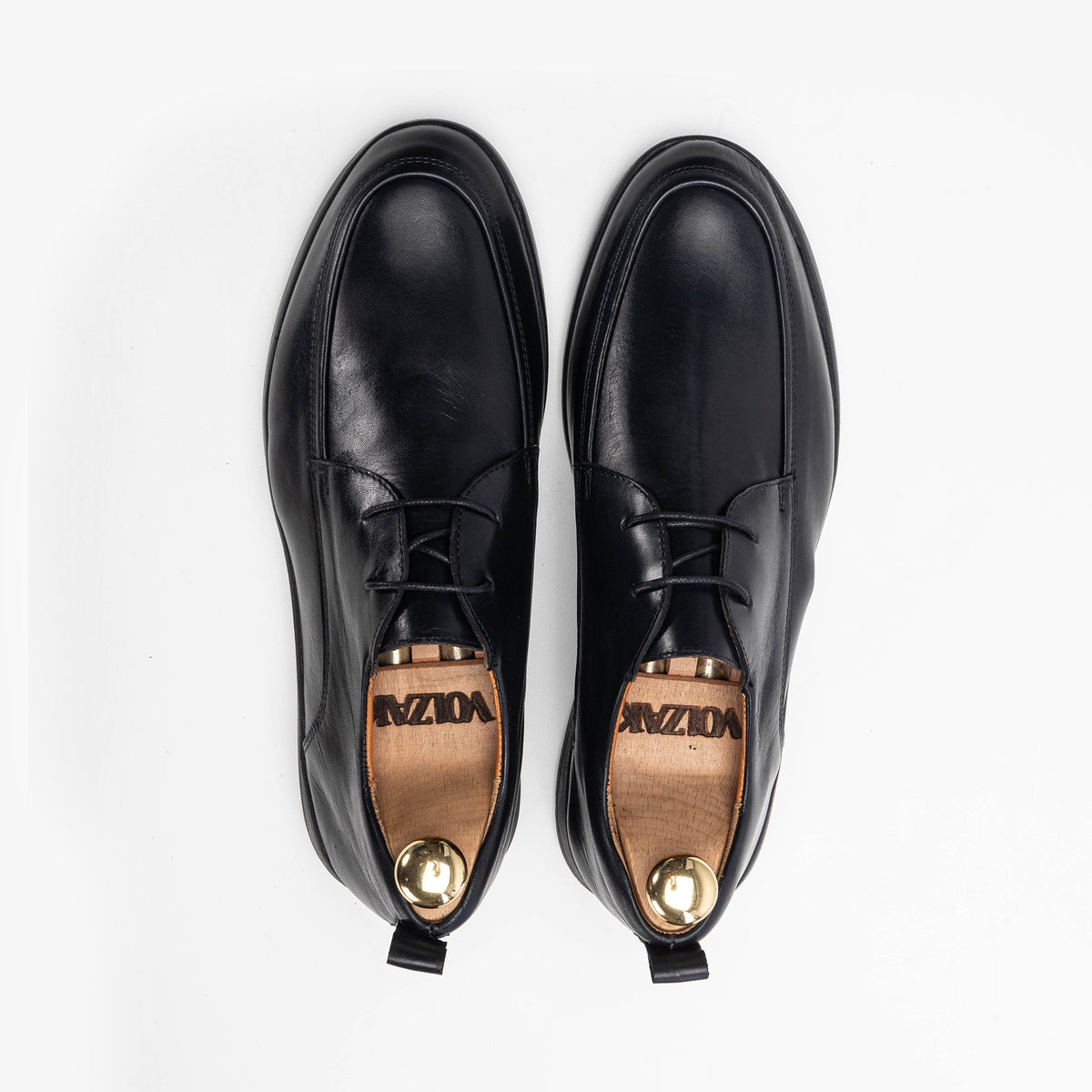 Volzak 2036 Black Leather Shoe