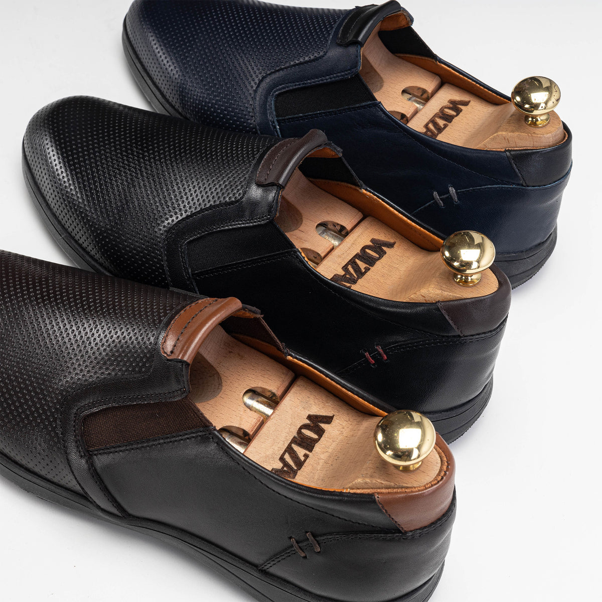 Volzak 2035 Chaussure en cuir Noir