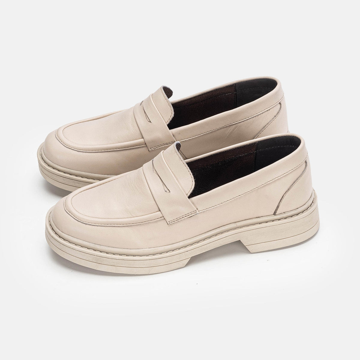 Volzak 6035 Beige Leather Shoe