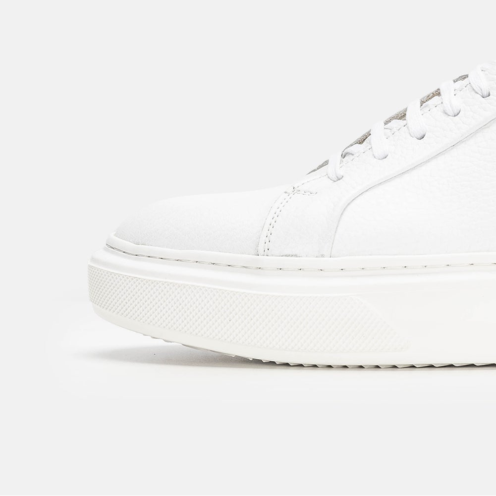 Volzak 400 Leather Sneakers White